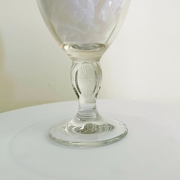 Stella Artois Beer Glass 8" Tall With Gold Rim Belgium Design For Collectors - Picture 4 of 13